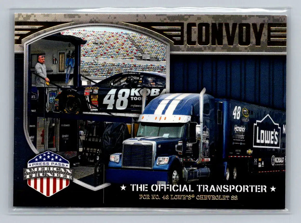 2014 Press Pass American Thunder #67 No. 48 Lowe’s Chevrolet - Racing Card Single