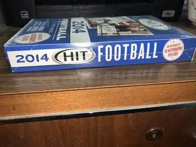 2014 Sage Hit High Series Sealed Football Hobby Box 10 Autographs Auto - Football Card Box