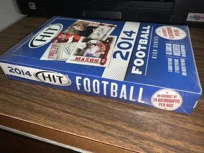 2014 Sage Hit High Series Sealed Football Hobby Box 10 Autographs Auto - Football Card Box