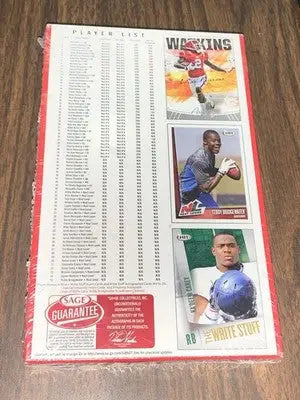 2014 Sage Hit Low Series Sealed Football Hobby Box 8 Autographs Auto - Football Card Box