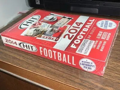 2014 Sage Hit Low Series Sealed Football Hobby Box 8 Autographs Auto - Football Card Box