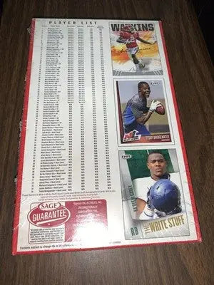 2014 Sage Hit Low Series Sealed Football Hobby Box 8 Autographs Auto - Football Card Box