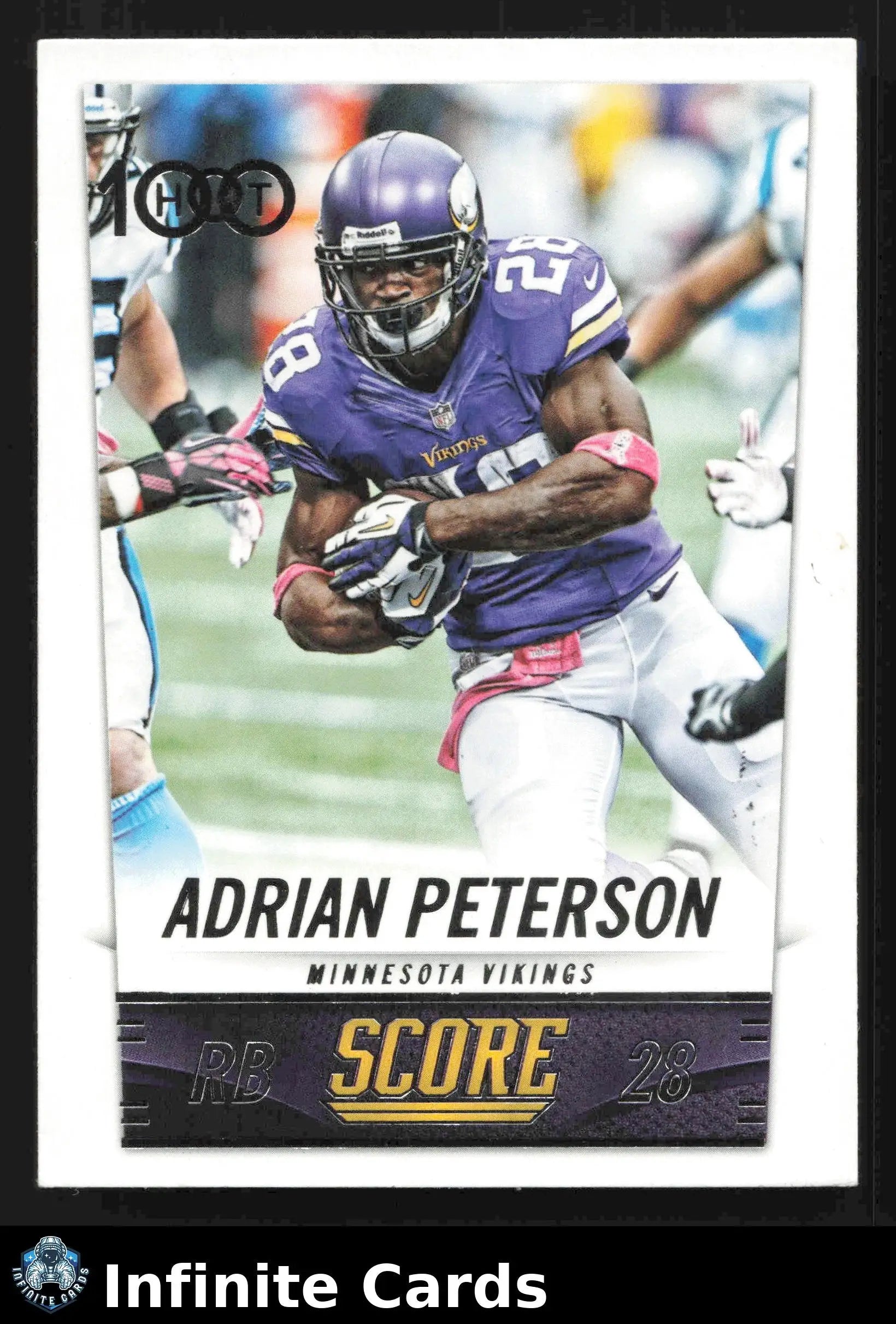 2014 Score ADRIAN PETERSON #232 Minnesota Vikings - Football Card Single