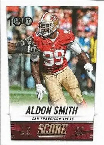 2014 Score Hot 100 #306 Aldon Smith NM-MT 49ers ID:34853 - Football Card Single