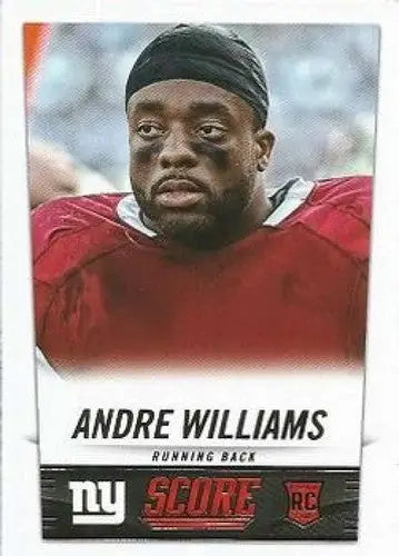 2014 Score Rookies #336 Andre Williams NM-MT RC Rookie NY Giants - Football Card Single