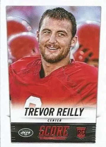 Original gloss football card of Trevor Reilly from 2014 Score Rookies series