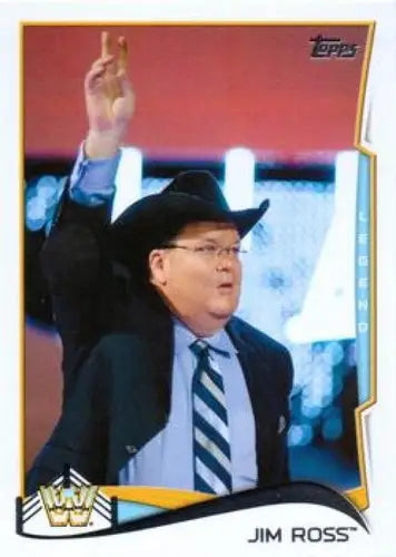 2014 Topps #102 Jim Ross NM-MT ID:6367 - Non-Sports Card Single