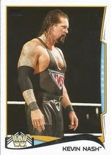 Kevin Nash wrestling card with original gloss in 2014 Topps #104 Kevin Nash NM-MT