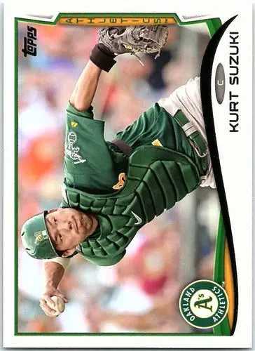 2014 Topps #104 Kurt Suzuki NM-MT Athletics - Baseball Card Single