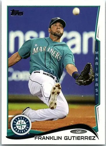 2014 Topps #121 Franklin Gutierrez NM-MT Mariners ID:72046 - Trading Cards (Singles): Baseball Card Single