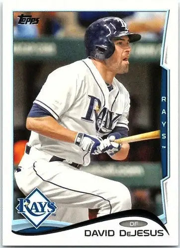 David DeJesus baseball card.
