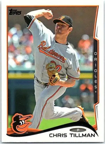 2014 Topps #141 Chris Tillman NM-MT Orioles ID:73113 - Baseball Card Single