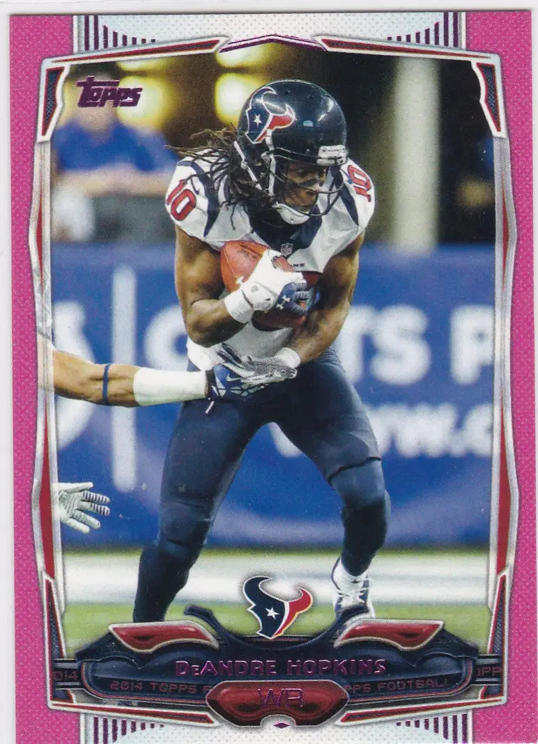 2014 Topps #149 DeAndre Hopkins Pink 223/499 Houston Texans - Football Card Single