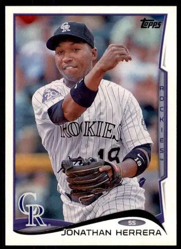2014 Topps #152 Jonathan Herrera NM-MT Rockies ID:72092 - Baseball Card Single
