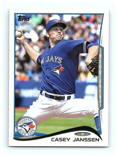 2014 Topps #175 Casey Janssen NM-MT Blue Jays ID:18968 - Baseball Card Single
