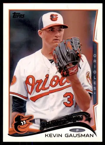Kevin Gausman baseball card with original gloss, 2014 Topps NM-MT Orioles