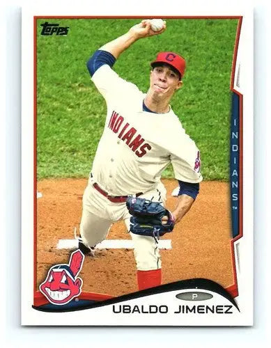 2014 Topps #216 Ubaldo Jimenez NM-MT Indians ID:5619 - Baseball Card Single