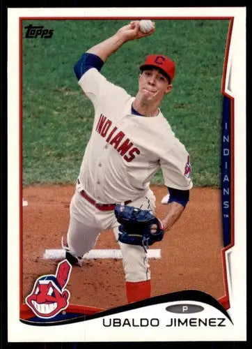 2014 Topps #216 Ubaldo Jimenez NM-MT Indians ID:72181 - Baseball Card Single