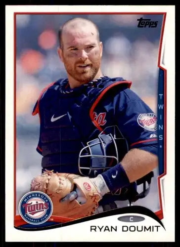 2014 Topps Ryan Doumit baseball card with original gloss NM-MT Twins ID:71806