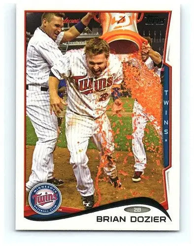 2014 Topps #221 Brian Dozier NM-MT Twins - Baseball Card Single