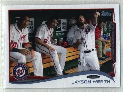 2014 Topps #228 Jayson Werth NM-MT Nationals ID:73313 - Baseball Card Single