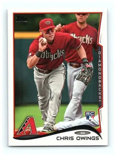2014 Topps #232 Chris Owings NM-MT RC Rookie Diamondbacks ID:5623 - Baseball Card Single