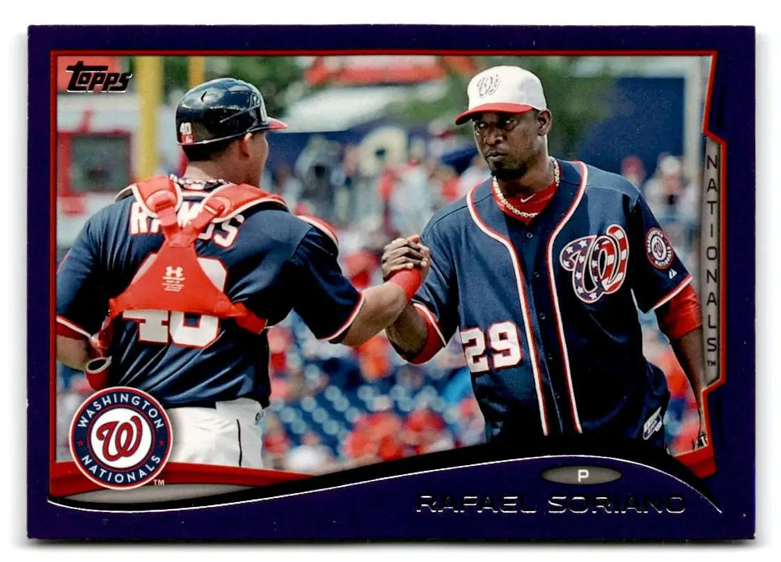 2014 Topps #233 Rafael Soriano Purple - Baseball Card Single
