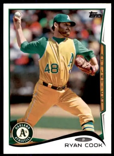 2014 Topps #243 Ryan Cook NM-MT Athletics ID:71690 - Baseball Card Single