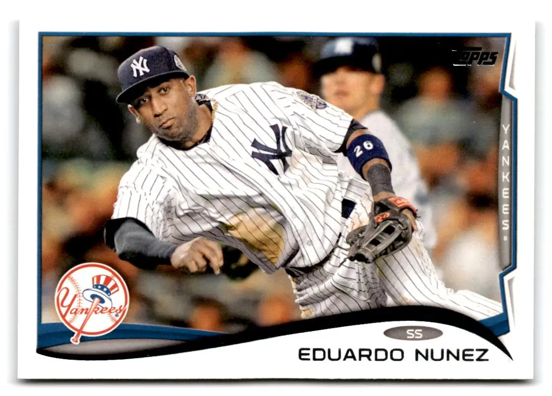 2014 Topps #246 Eduardo Nunez - Baseball Card Single
