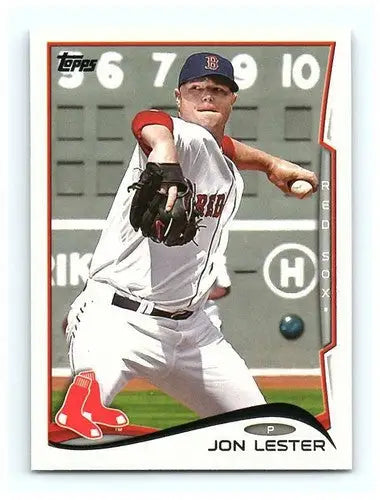 2014 Topps #258 Jon Lester NM-MT Red Sox - Baseball Card Single