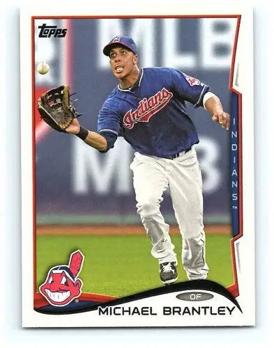 2014 Topps #261 Michael Brantley NM-MT Indians - Baseball Card Single