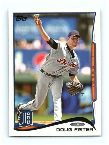2014 Topps #263 Doug Fister Tigers - Baseball Card Single