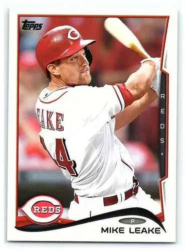 2014 Topps #277 Mike Leake NM-MT Reds - Baseball Card Single