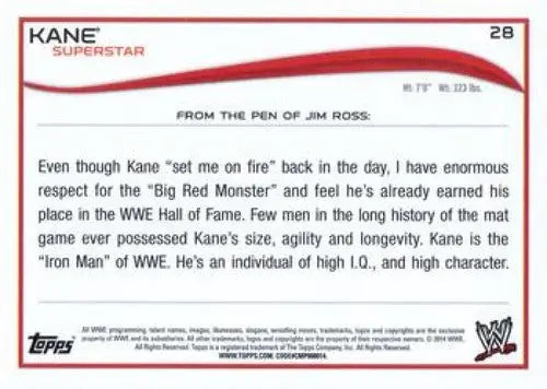 2014 Topps #28 Kane NM-MT ID:6344 - Hockey Card Single