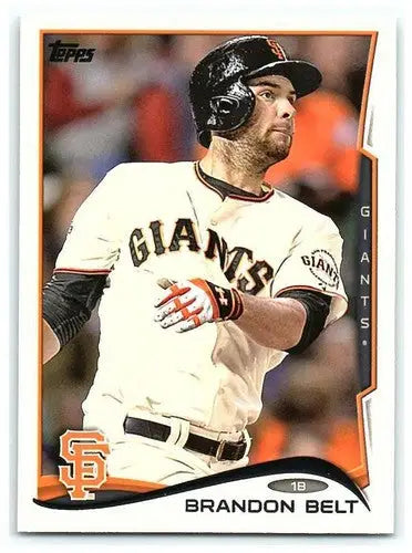 2014 Topps #284 Brandon Belt NM-MT Giants - Baseball Card Single