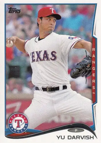 2014 Topps #300 Yu Darvish NM-MT Rangers - Baseball Card Single