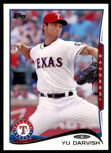 2014 Topps #300 Yu Darvish NM-MT Rangers ID:70835 - Baseball Card Single