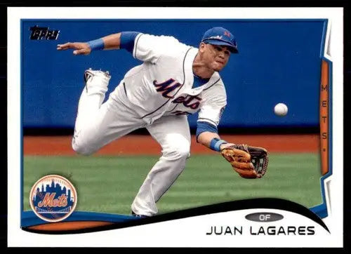 2014 Topps #304 Juan Lagares NM-MT Mets ID:57914 - Baseball Card Single
