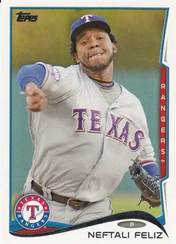 2014 Topps #310 Neftali Feliz NM-MT Rangers ID:5652 - Baseball Card Single