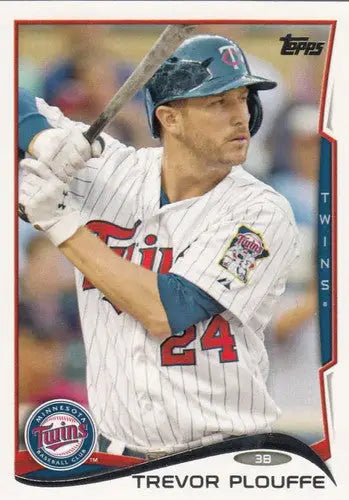 2014 Topps Trevor Plouffe baseball card with original gloss NM-MT Twins ID 5658