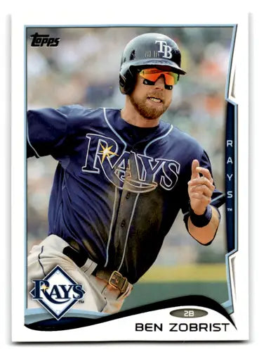 2014 Topps #336 Ben Zobrist NM-MT Rays ID:70494 - Baseball Card Single