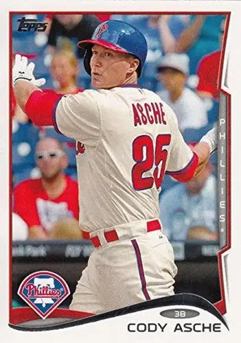 2014 Topps #4 Cody Asche NM-MT Phillies ID:18259 - Baseball Card Single
