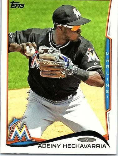 2014 Topps #41 Adeiny Hechavarria NM-MT Marlins ID:70762 - Baseball Card Single