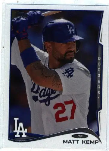 2014 Topps #460 Matt Kemp NM-MT Dodgers - Baseball Card Single
