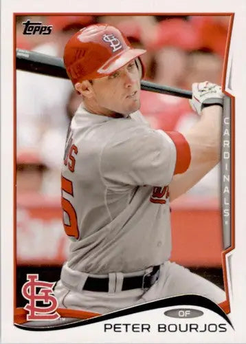 Original gloss baseball card featuring Peter Bourjos NM-MT from 2014 Topps #480