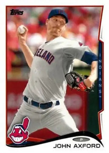 2014 Topps #495 John Axford NM-MT Indians - Baseball Card Single