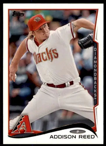 Addison Reed baseball card with original gloss from 2014 Topps NM-MT Diamondbacks