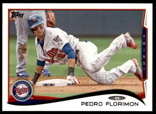 2014 Topps #568 Pedro Florimon NM-MT Twins ID:70891 - Baseball Card Single