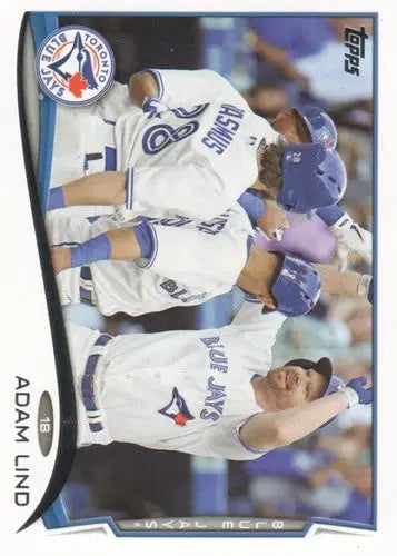 2014 Topps #573 Adam Lind NM-MT Blue Jays ID:2811 - Baseball Card Single
