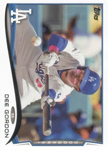 2014 Topps #587 Dee Gordon NM-MT Dodgers - Baseball Card Single